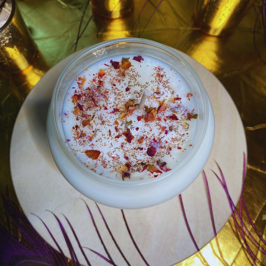 Goddess - Rose & Chamomile Reiki Infused Candles