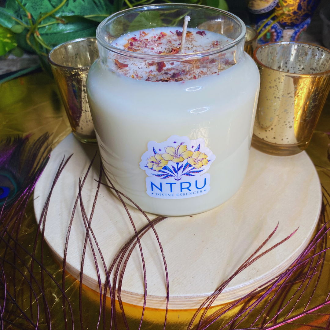 Goddess - Rose & Chamomile Reiki Infused Candles
