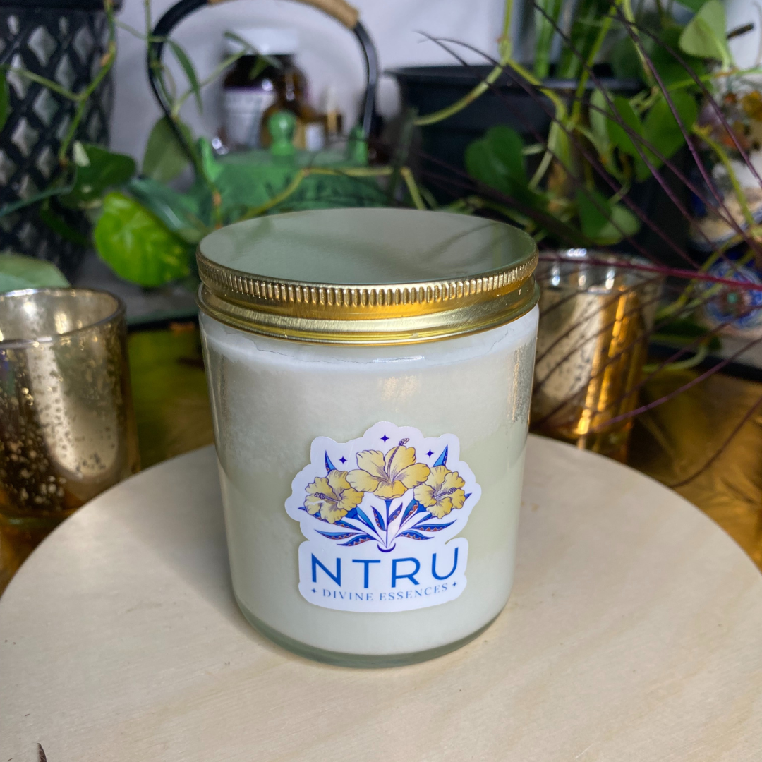 "Serenity" - Frankincense & Myrrh Reiki Infused Candle