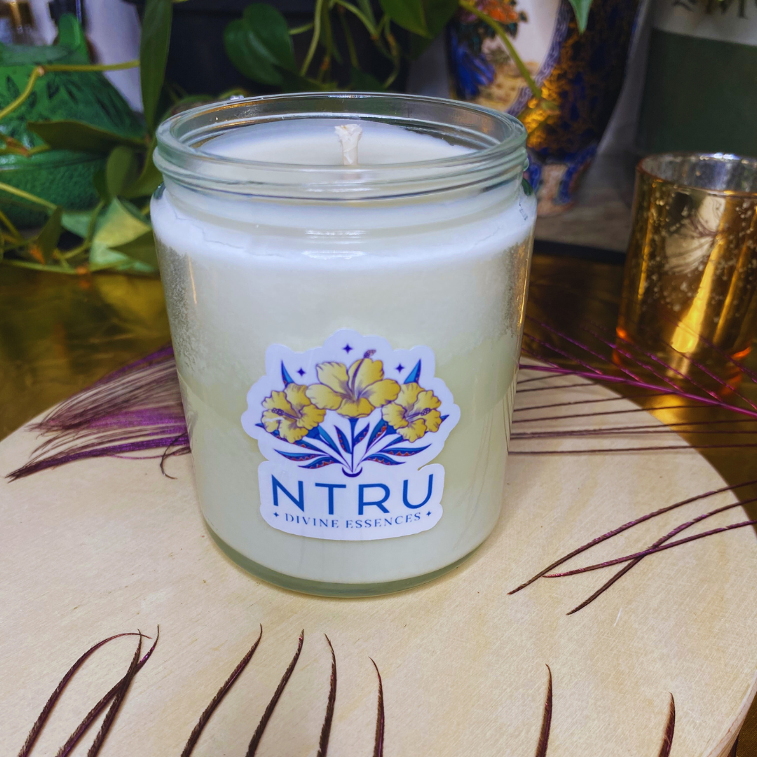 "Serenity" - Frankincense & Myrrh Reiki Infused Candle