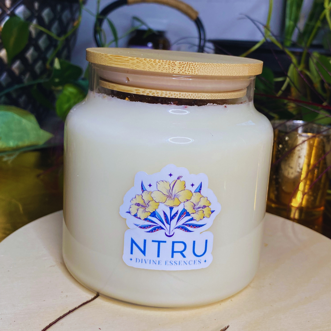 "Serenity" - Frankincense & Myrrh Reiki Infused Candle