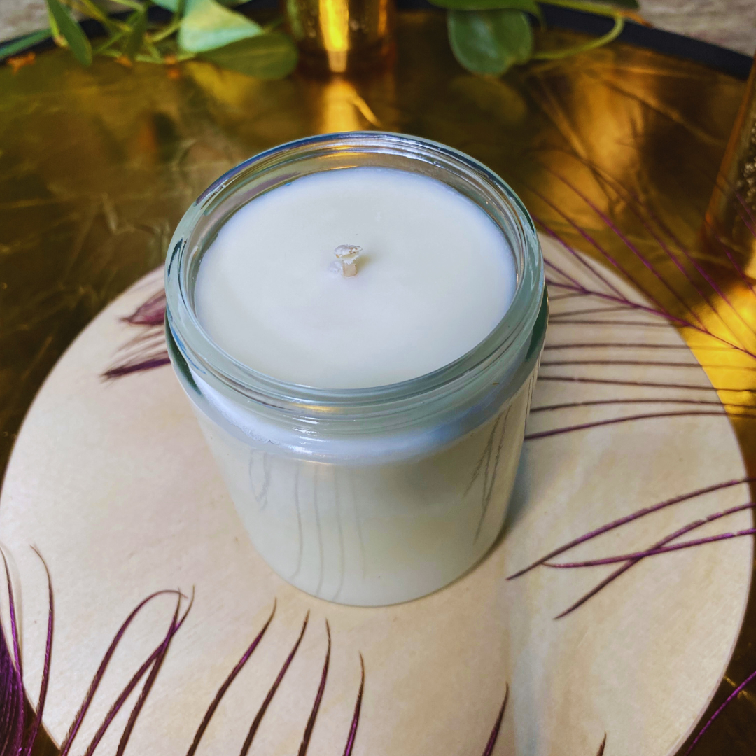 "Serenity" - Frankincense & Myrrh Reiki Infused Candle